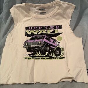 Vans cropped muscle tank 🚐